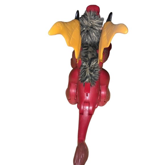 Imaginext Red Dragon with Fuzzy Hair, Sound and Stomping Foot 2008 - Picture 8 of 11